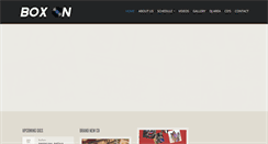 Desktop Screenshot of boxonband.com
